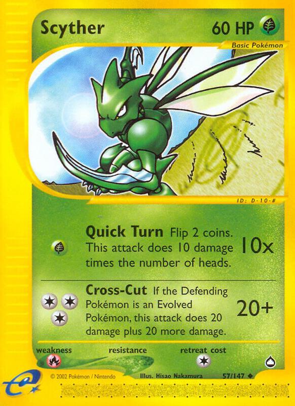 Scyther 057/147 - Aquapolis
