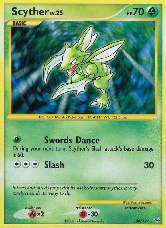 Scyther 130/127 - Platinum
