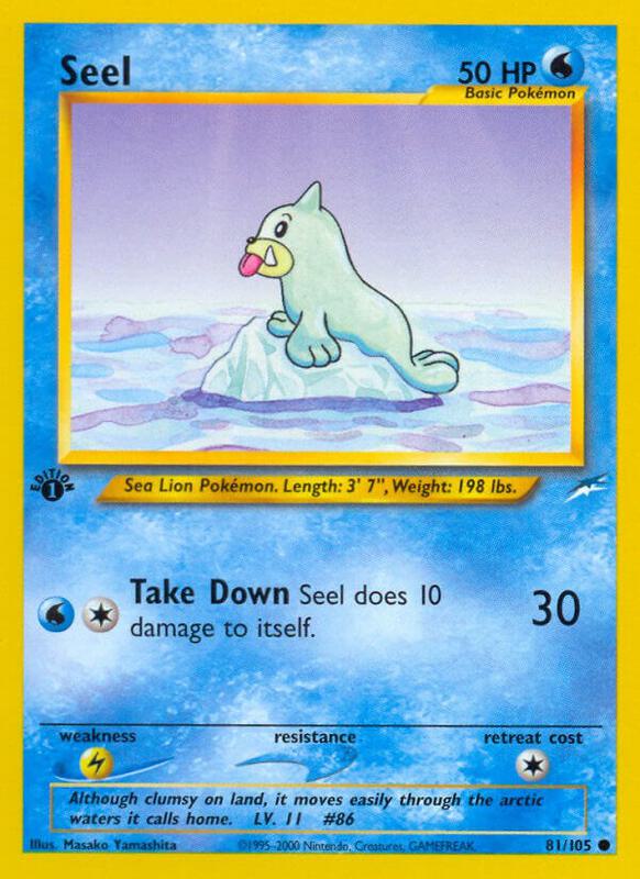 Seel 081/105 - Neo Destiny