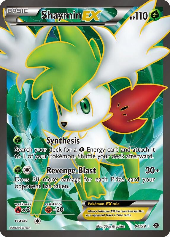 Shaymin-EX 94/99 - Next Destinies