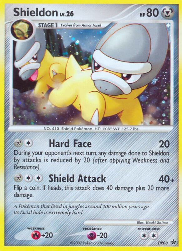 Karta Pokemon Shieldon - DP08 - Diamond and Pearl Promos DP08