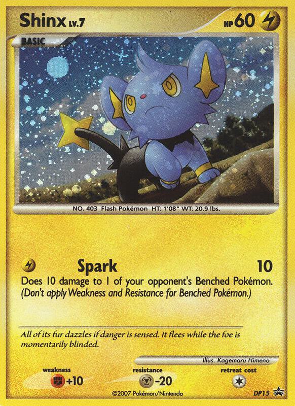 Karta Pokemon Shinx - DP15 - Diamond and Pearl Promos DP15