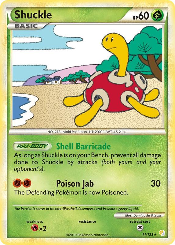 Shuckle 11/123 - HeartGold & SoulSilver