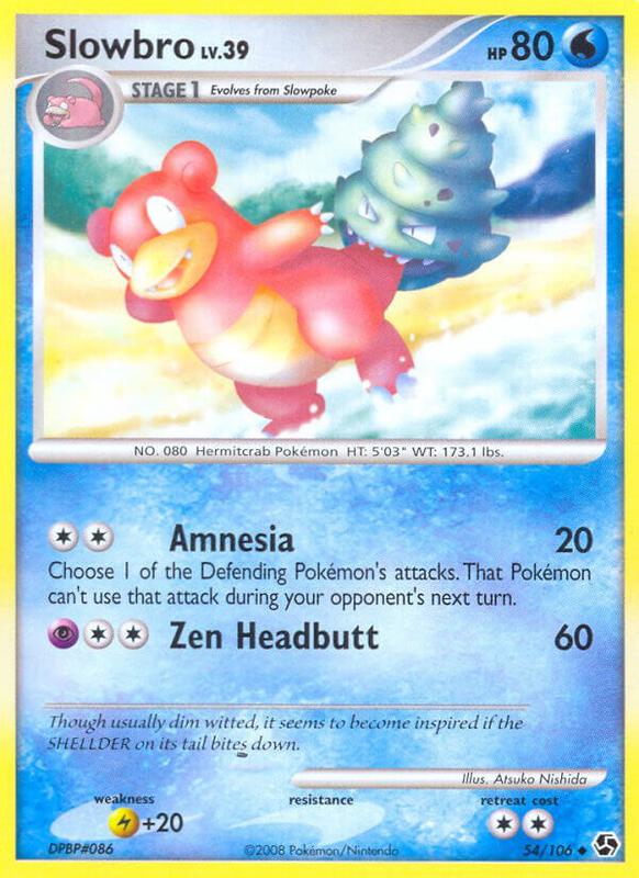 Slowbro 54/106 - Great Encounters