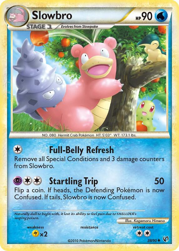 Slowbro 38/90 - HS—Undaunted