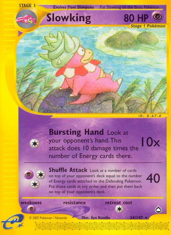 Slowking 034/147 - Aquapolis