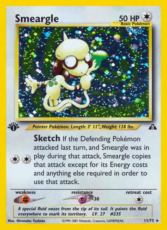 Smeargle 11/75 - Neo Discovery