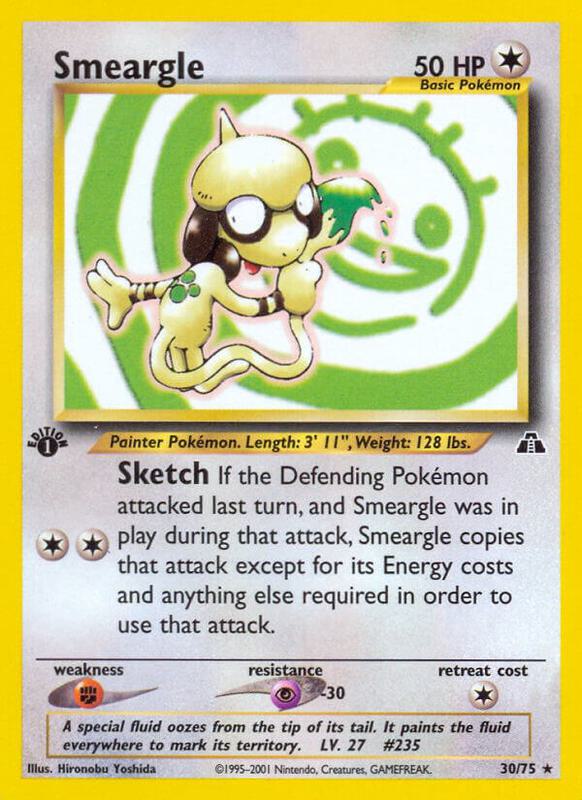 Smeargle 30/75 - Neo Discovery