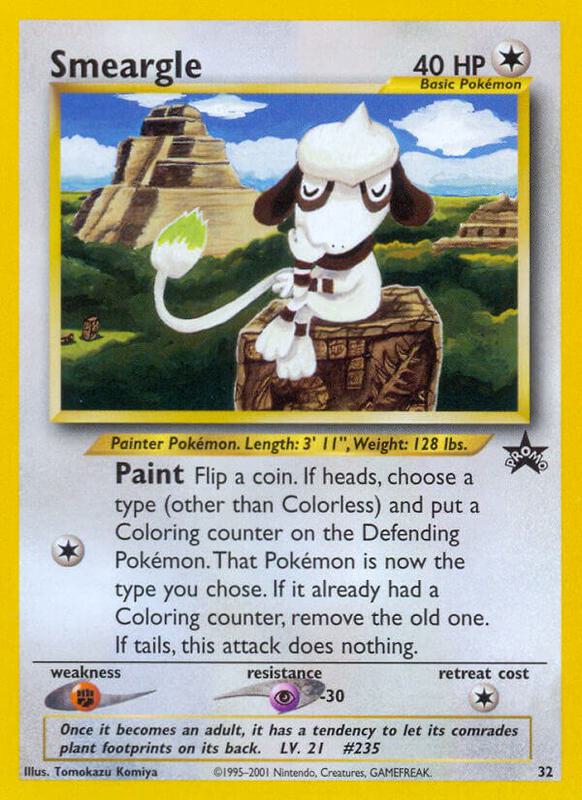 Karta Pokemon Smeargle 32/53 - WoTC Promo