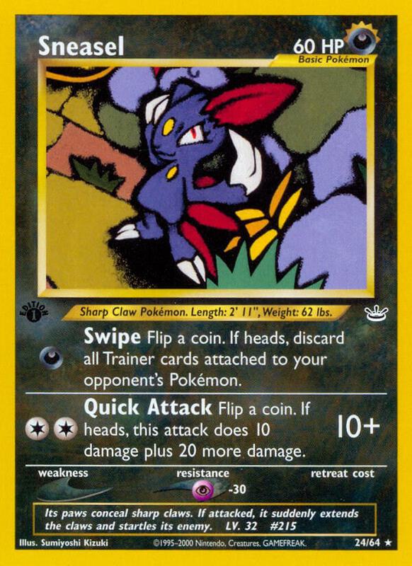 Sneasel 24/64 - Neo Revelation