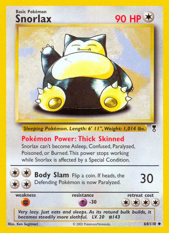 Snorlax 064/110 - Legendary Collection
