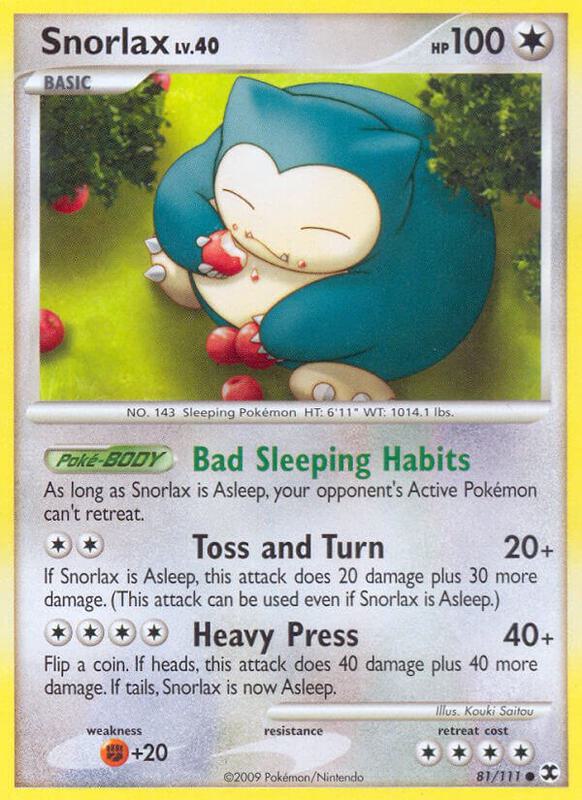 Snorlax 81/111 - Rising Rivals