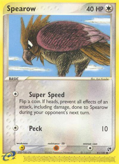 Spearow 81/100 - FireRed & LeafGreen