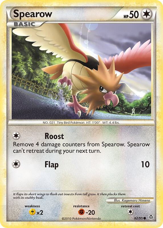 Spearow 62/95 - HS—Unleashed