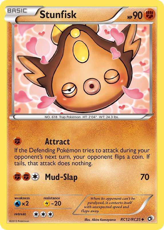Karta Pokemon Stunfisk - Legendary Treasures: Radiant Collection RC12/RC25