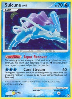 Suicune 19/132 - Secret Wonders