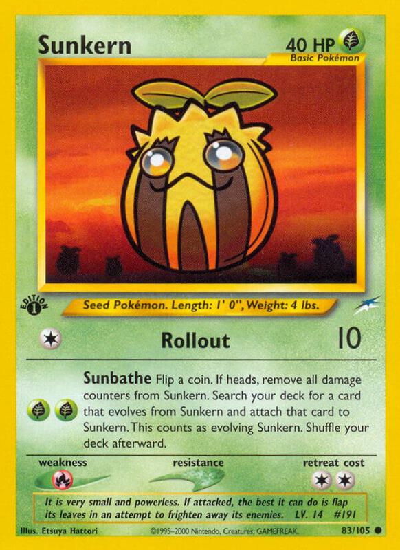 Sunkern 083/105 - Neo Destiny