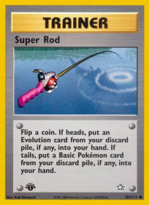 Super Rod 103/111 - Neo Genesis