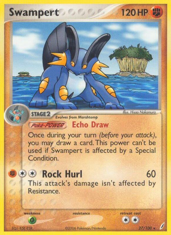 Swampert 27/100 - Crystal Guardians