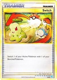 Karta Pokemon Switch (Gyarados) 28/30 - HGSS Trainer Kit: Gyarados & Raichu