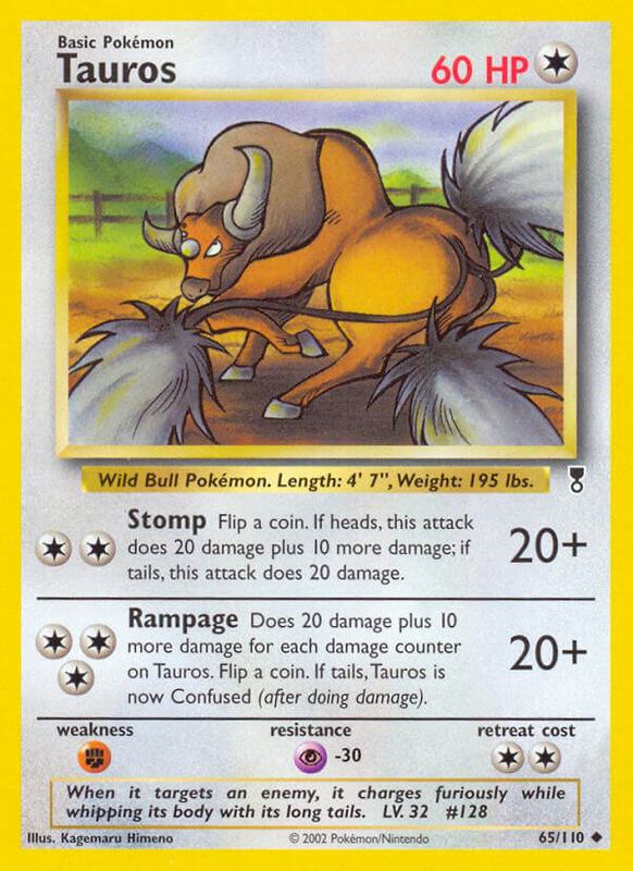 Tauros 065/110 - Legendary Collection