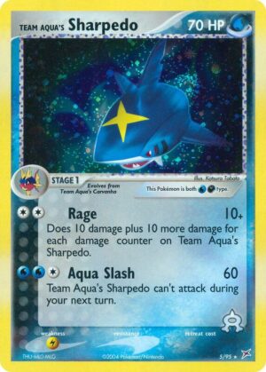 Team Aqua's Sharpedo 5/95 - Team Magma vs Team Aqua