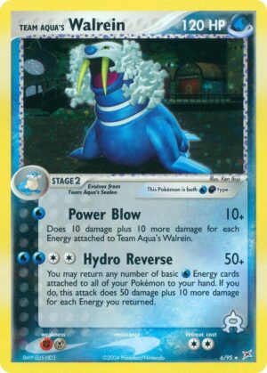 Team Aqua's Walrein 6/95 - Team Magma vs Team Aqua