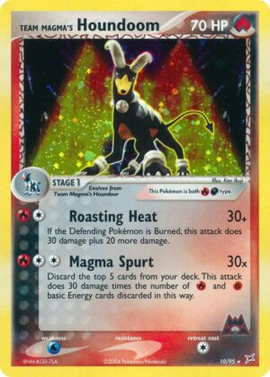 Team Magma's Houndoom 10/95 - Team Magma vs Team Aqua