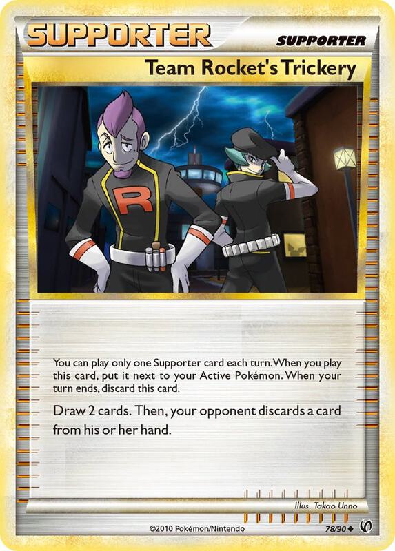 Team Rocket's Trickery 78/90 - HS—Undaunted