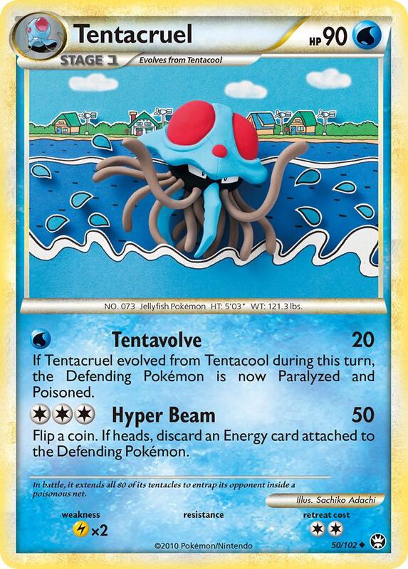Tentacruel 50/102 - HS—Triumphant