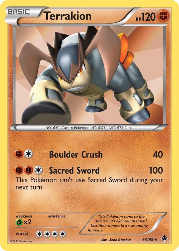 Terrakion 63/98 - Emerging Powers