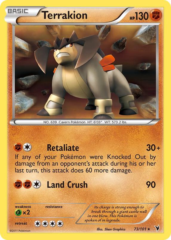 Terrakion 73/101 - Noble Victories