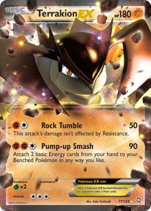 Terrakion-EX 71/124 - Dragons Exalted