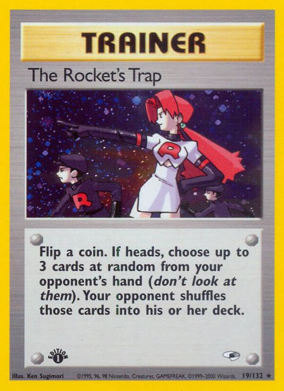 The Rocket's Trap 019/132 - Gym Heroes