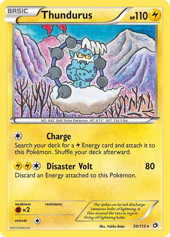 Thundurus 50/113 - Legendary Treasures