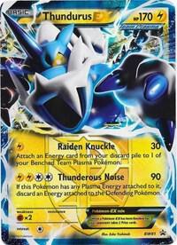 Karta Pokemon Thundurus EX (Team Plasma) - BW81 - Black and White Promos BW81