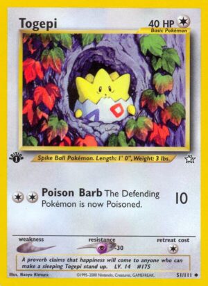 Togepi 051/111 - Neo Genesis