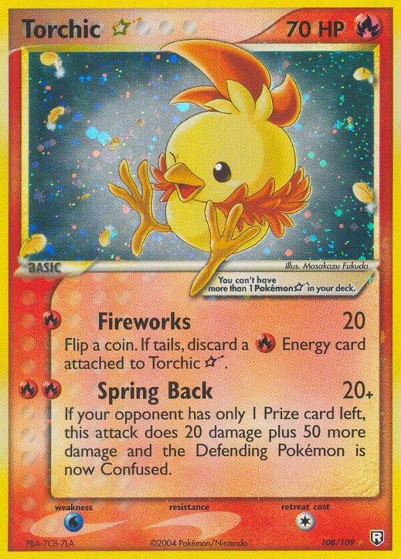 Torchic ★ 108 - Team Rocket Returns