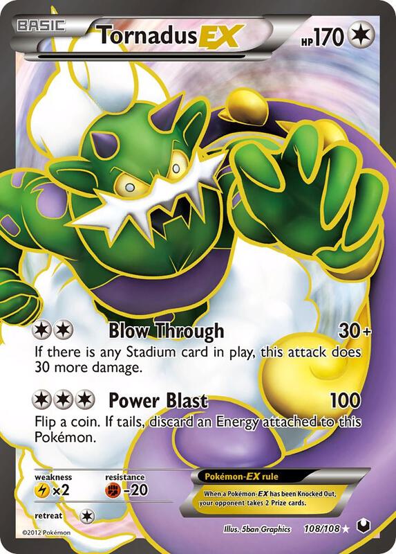 Tornadus-EX 108/108 - Dark Explorers