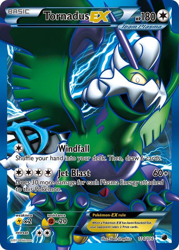 Tornadus-EX 114/116 - Plasma Freeze