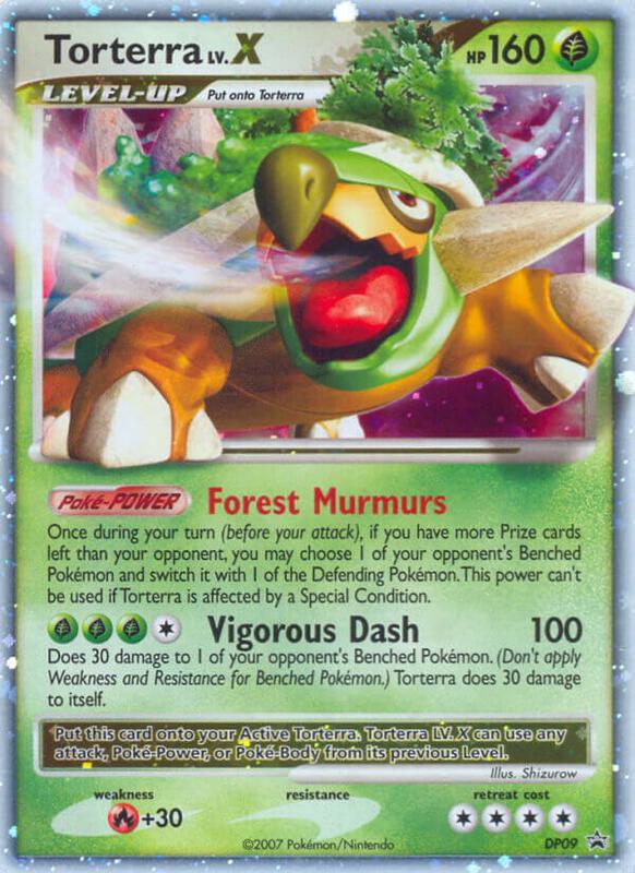 Karta Pokemon Torterra LV.X - DP09 - Diamond and Pearl Promos DP09