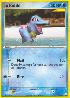 Totodile 79/101 - Hidden Legends