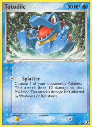 Totodile 78/115 - Unseen Forces
