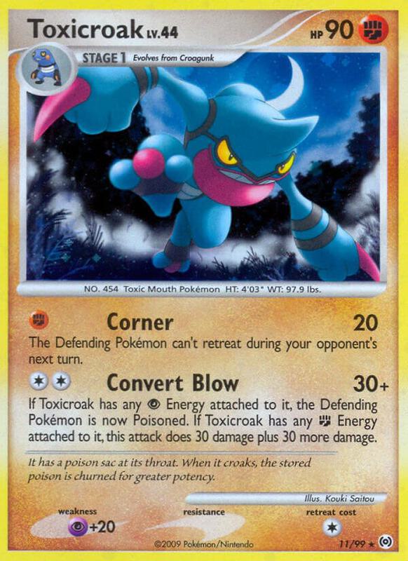 Toxicroak 11/99 - Arceus