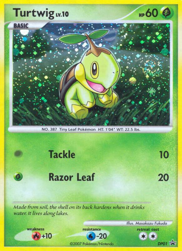 Karta Pokemon Turtwig - DP01 - Diamond and Pearl Promos DP01