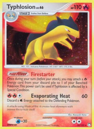 Typhlosion 16/123 - Mysterious Treasures