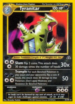 Tyranitar 31/75 - Neo Discovery