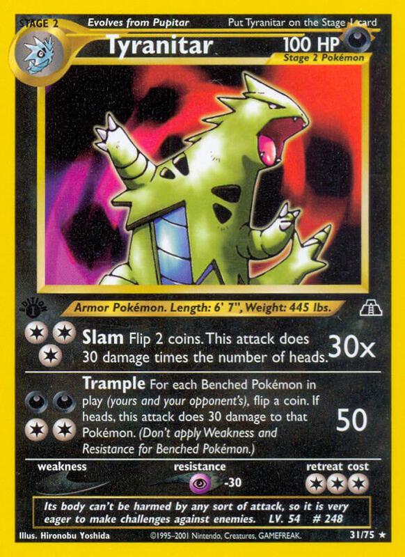 Tyranitar 31/75 - Neo Discovery