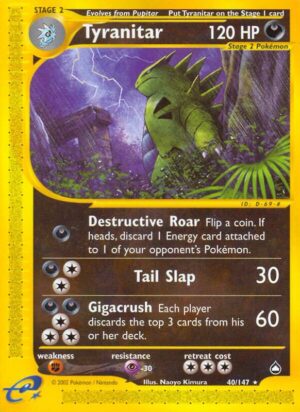 Tyranitar 040/147 - Aquapolis