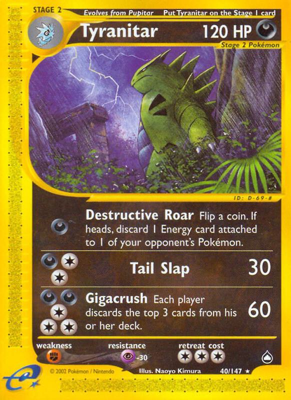 Tyranitar 040/147 - Aquapolis